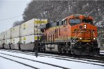 Intermodal rolls east